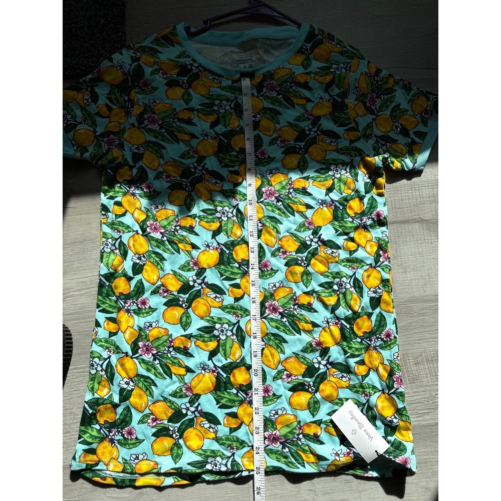 Nwt Vera Bradley women's lemon grove top pajama medium - Picture 6 of 7